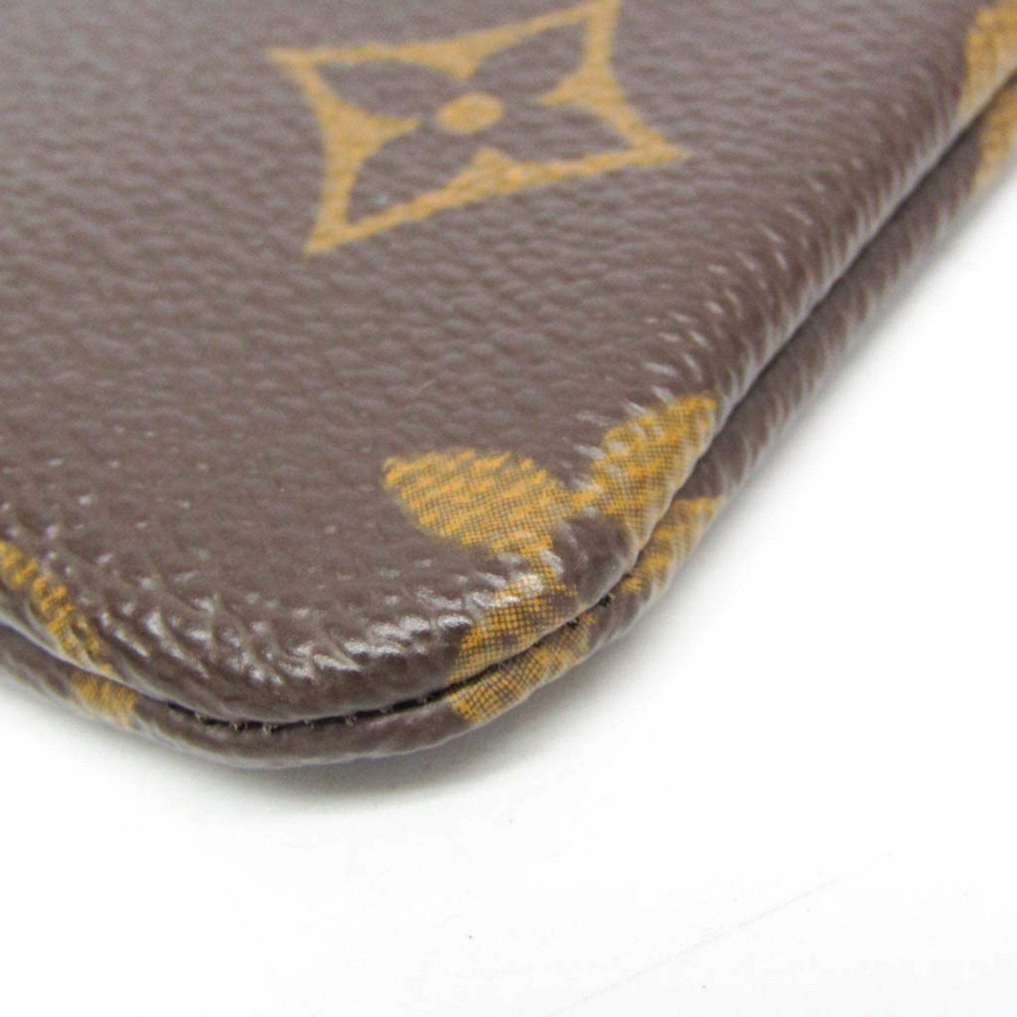 Louis Vuitton Louis Vuitton Monogram Key Case M62650 Men,Women Monogram Coin Purse/coin Case Brown Size ONE SIZE - 4 Thumbnail