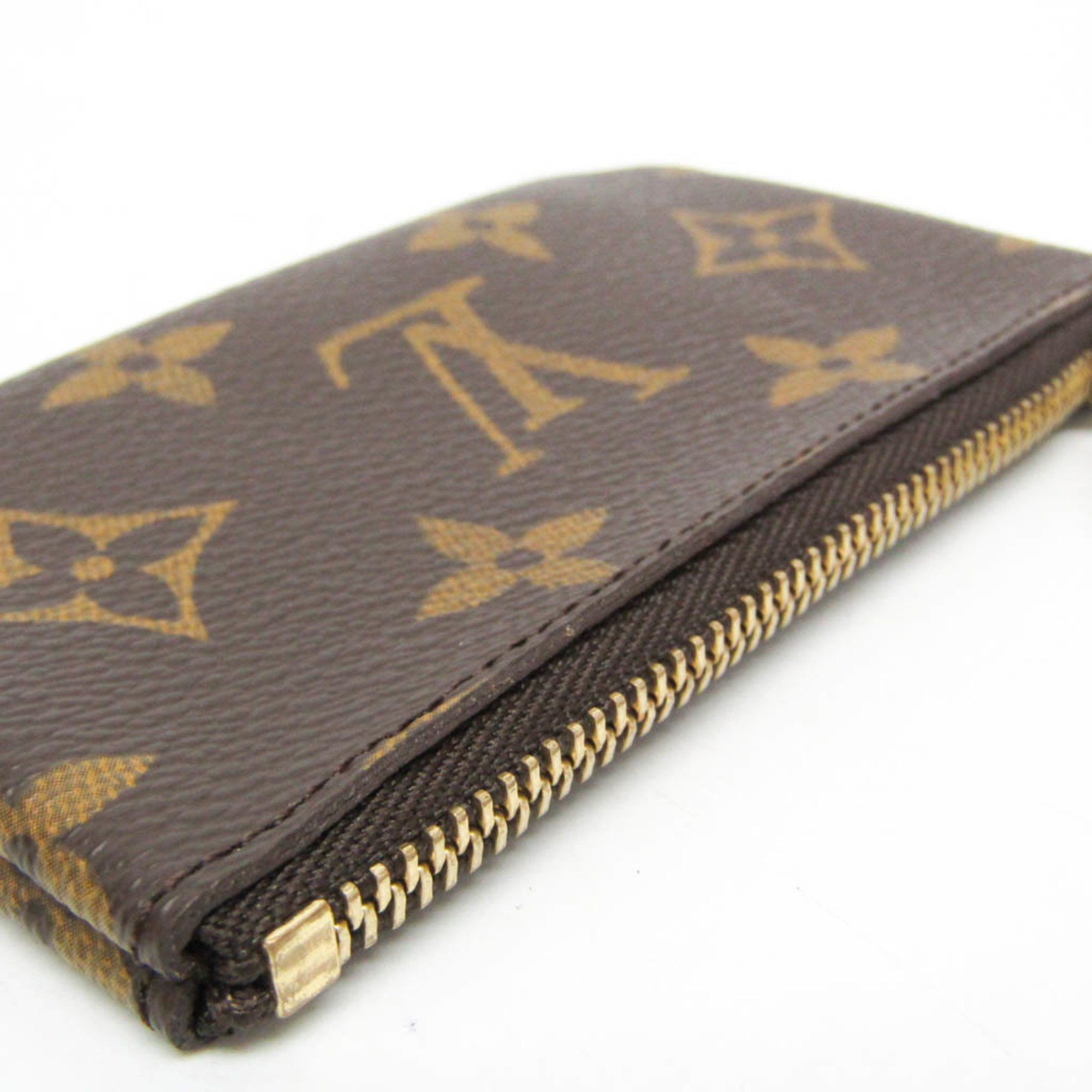 Louis Vuitton Louis Vuitton Monogram Key Case M62650 Men,Women Monogram Coin Purse/coin Case Brown Size ONE SIZE - 8 Thumbnail