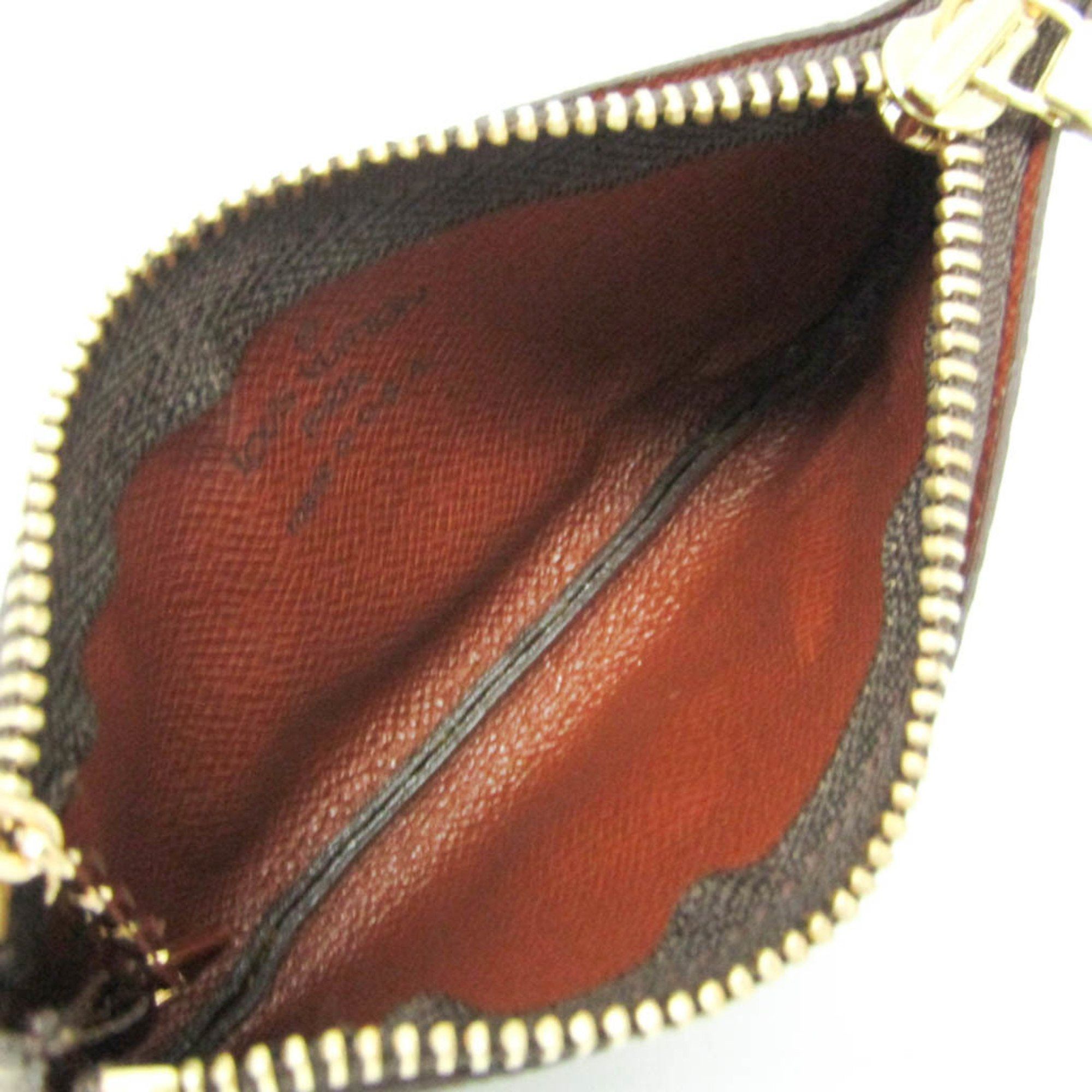 Louis Vuitton Louis Vuitton Monogram Key Case M62650 Men,Women Monogram Coin Purse/coin Case Brown Size ONE SIZE - 3 Thumbnail