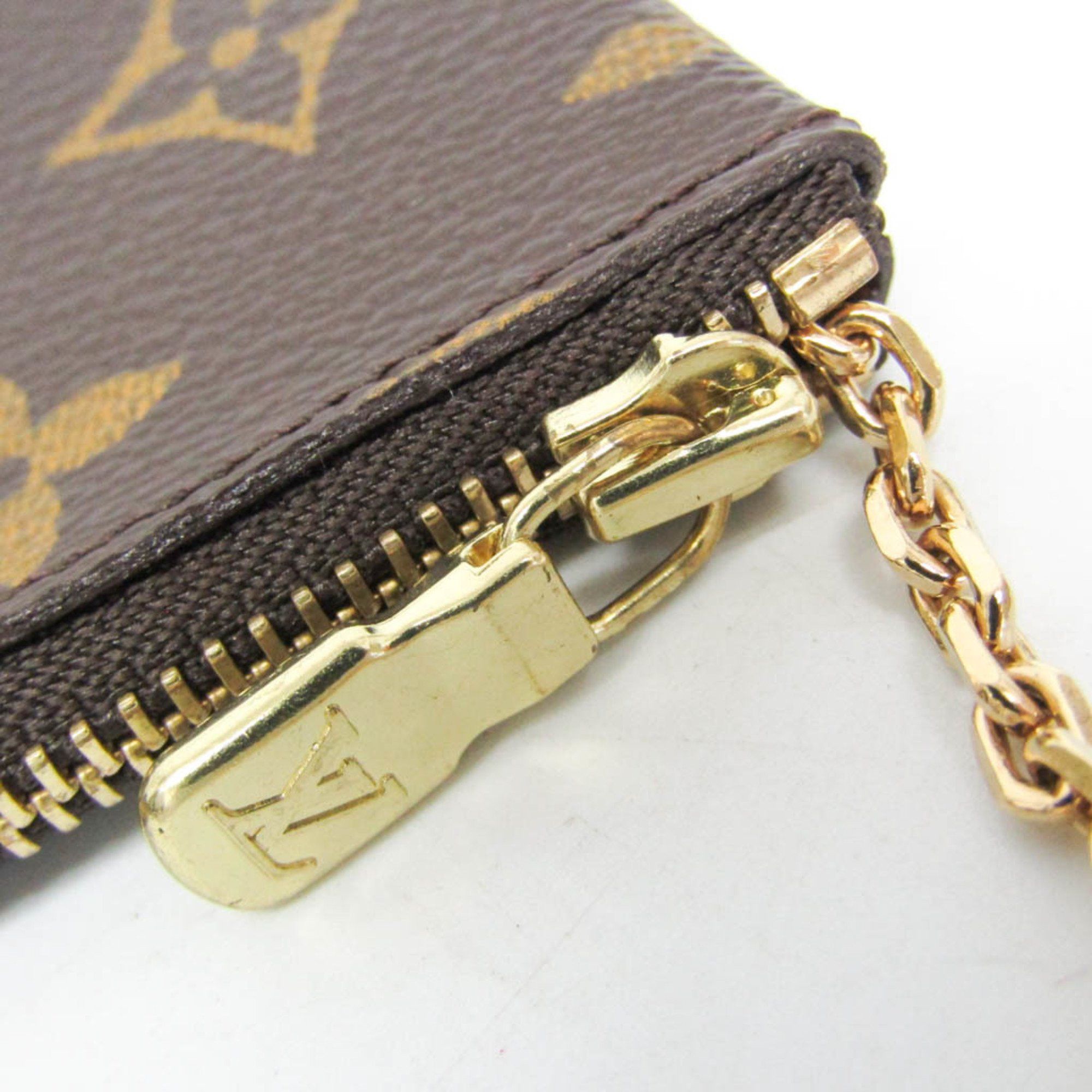 Louis Vuitton Louis Vuitton Monogram Key Case M62650 Men,Women Monogram Coin Purse/coin Case Brown Size ONE SIZE - 6 Thumbnail