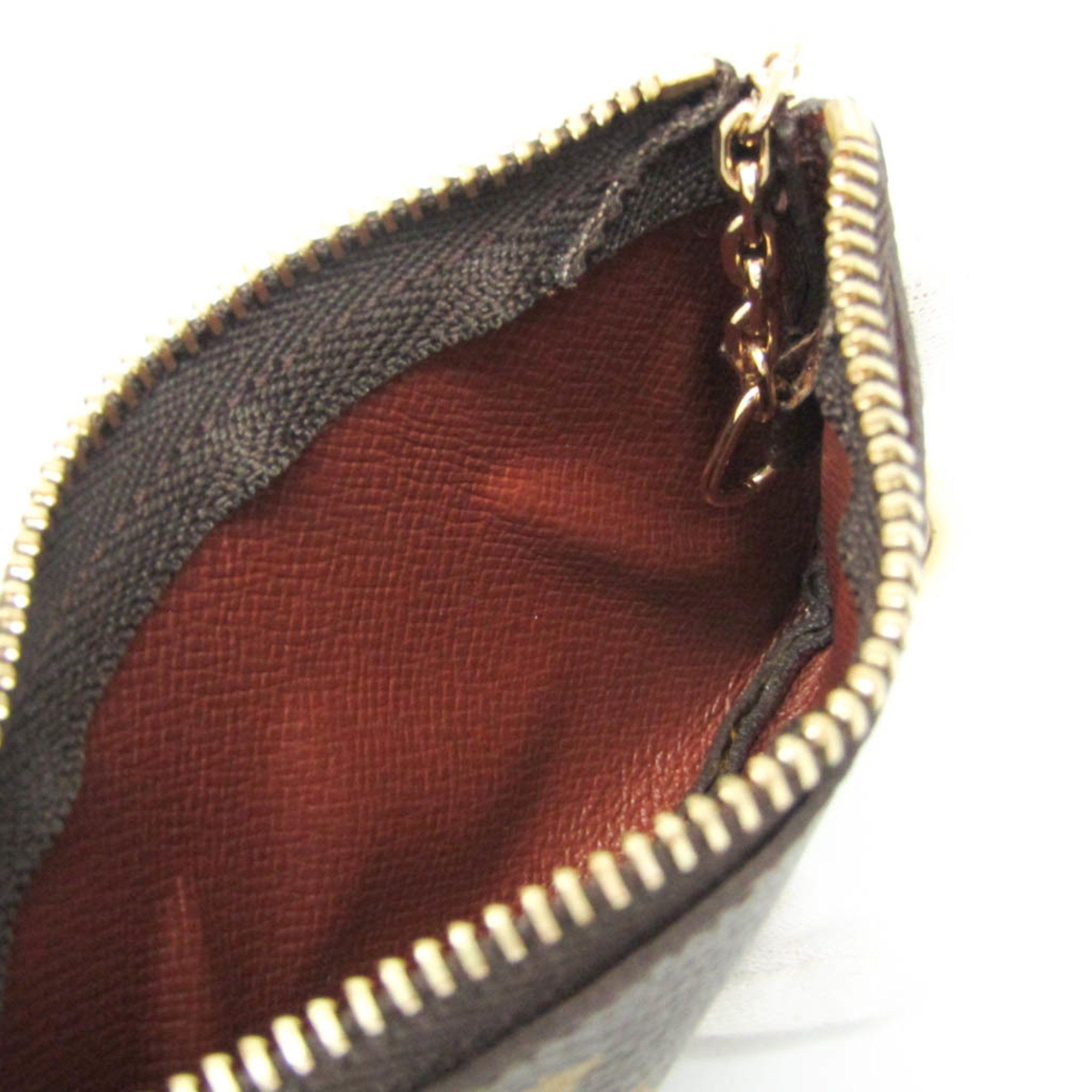Louis Vuitton Louis Vuitton Monogram Key Case M62650 Men,Women Monogram Coin Purse/coin Case Brown Size ONE SIZE - 9 Thumbnail