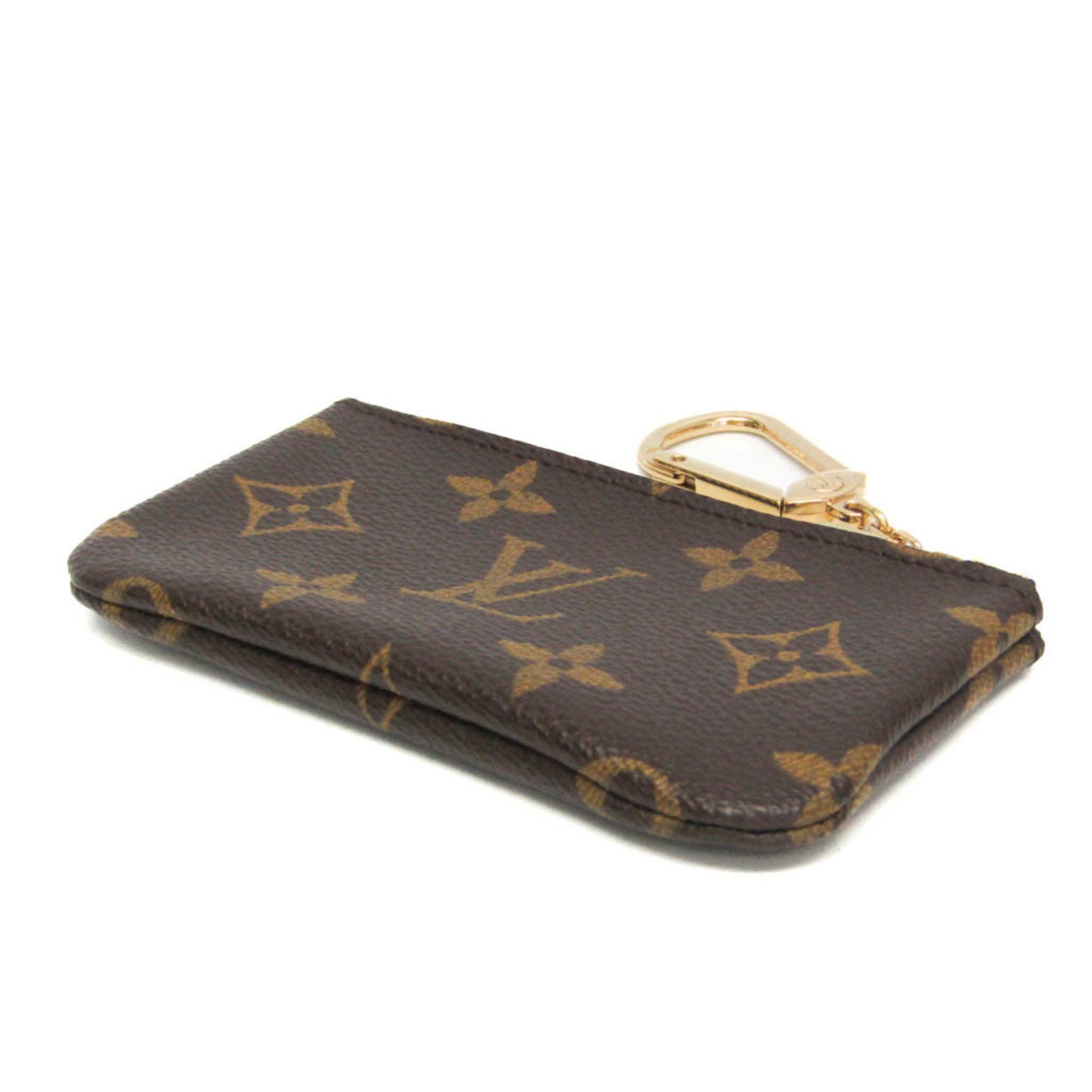Louis Vuitton Louis Vuitton Monogram Key Case M62650 Men,Women Monogram Coin Purse/coin Case Brown Size ONE SIZE - 2 Thumbnail
