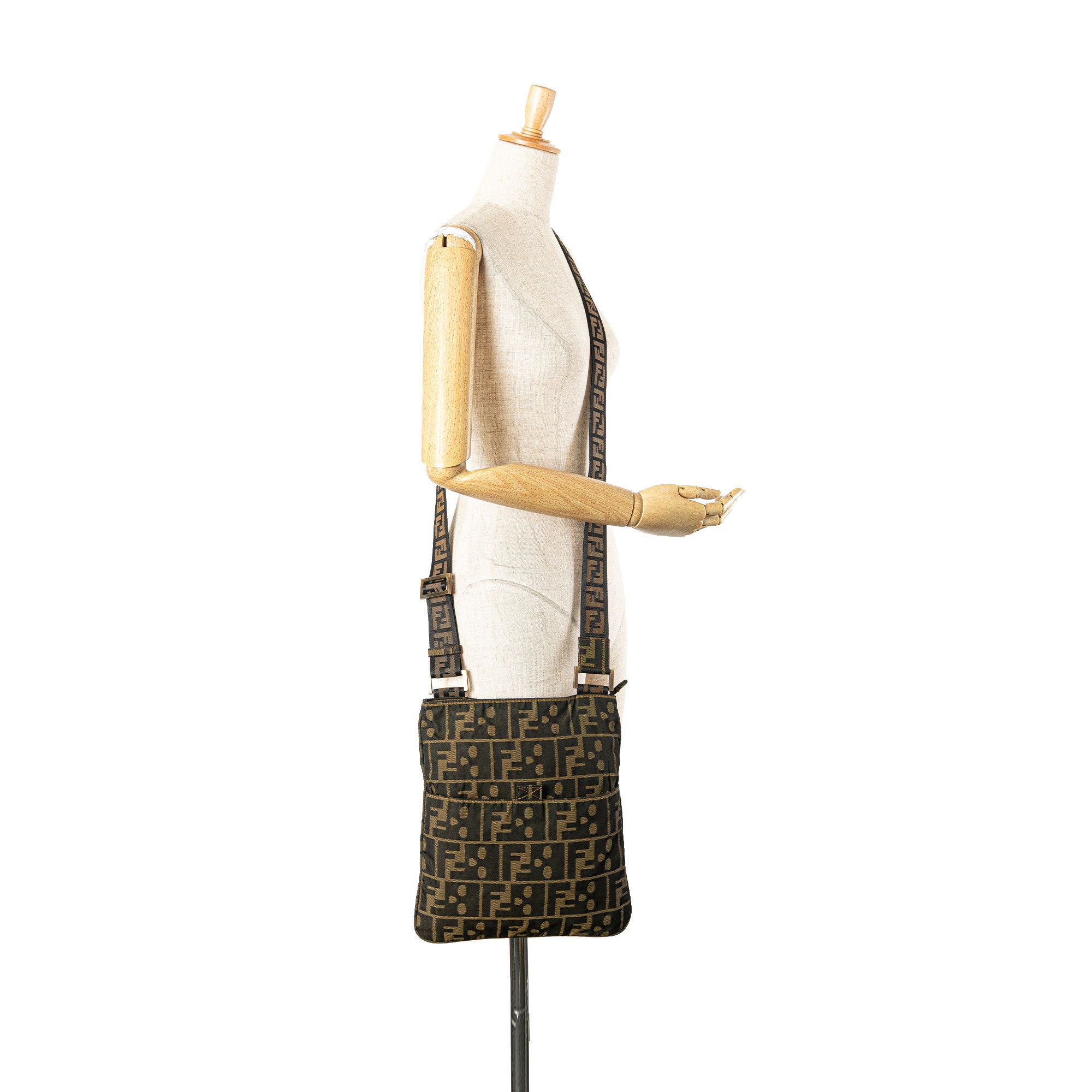 Fendi Fendi Zucca Canvas Skull Crossbody Size ONE SIZE - 11 Thumbnail