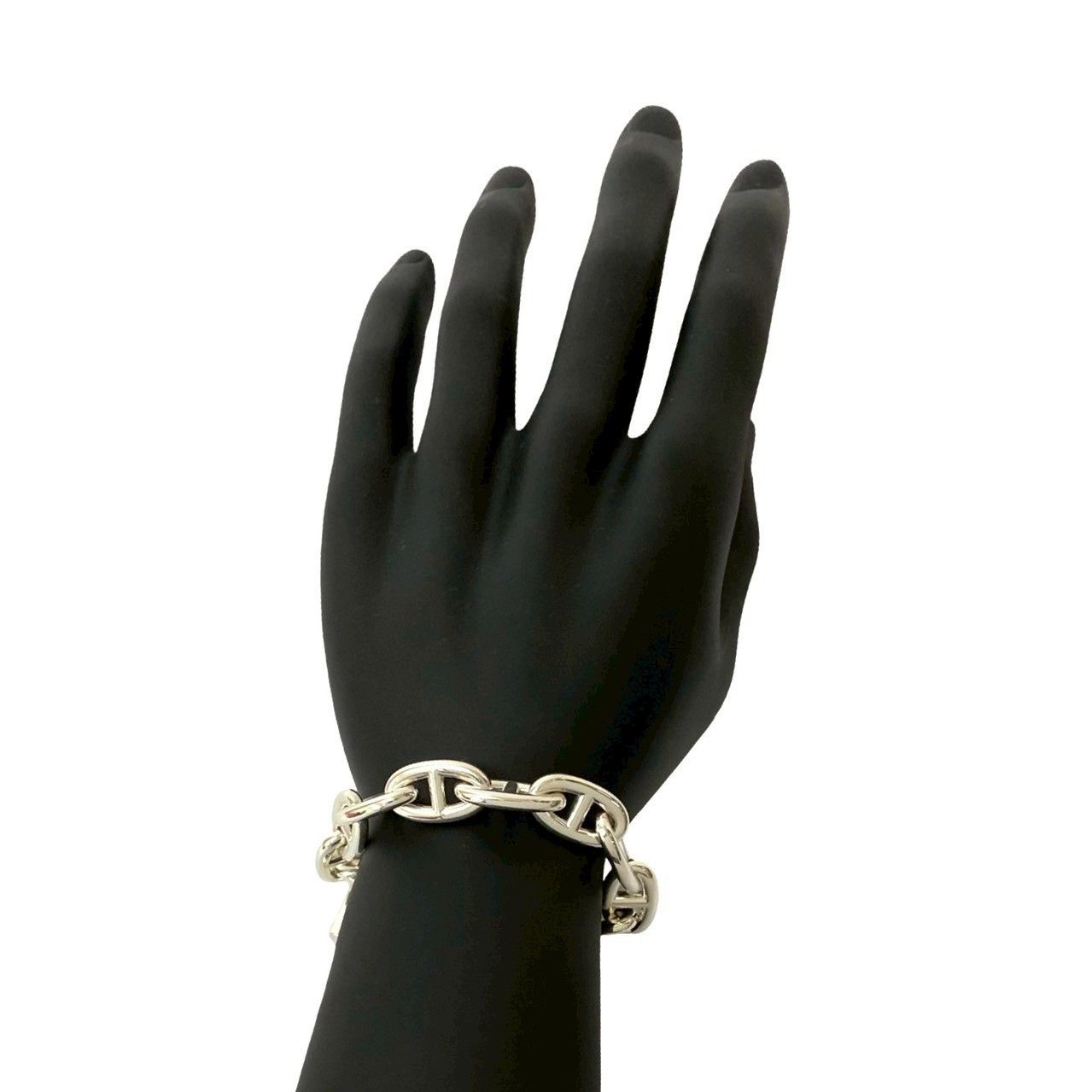 Hermes Hermes Hermes Chaine d'Ancre Silver 925 Bracelet Metal Bracelet Size ONE SIZE - 2 Thumbnail