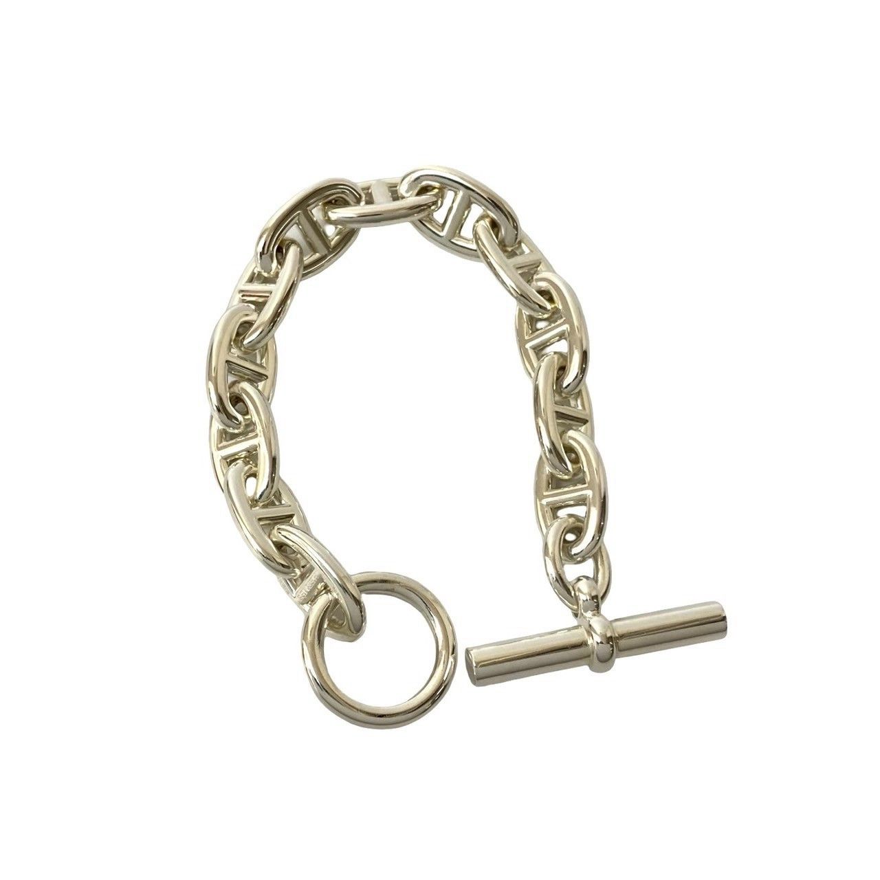 Hermes Hermes Hermes Chaine d'Ancre Silver 925 Bracelet Metal Bracelet Size ONE SIZE - 6 Thumbnail