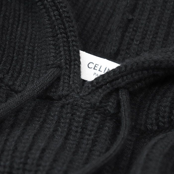 Celine Celine Celine PARIS 100% Wool Hoodie Others Sweatshirts & Hoodies 2A10X666Q Size ONE SIZE - 12 Thumbnail