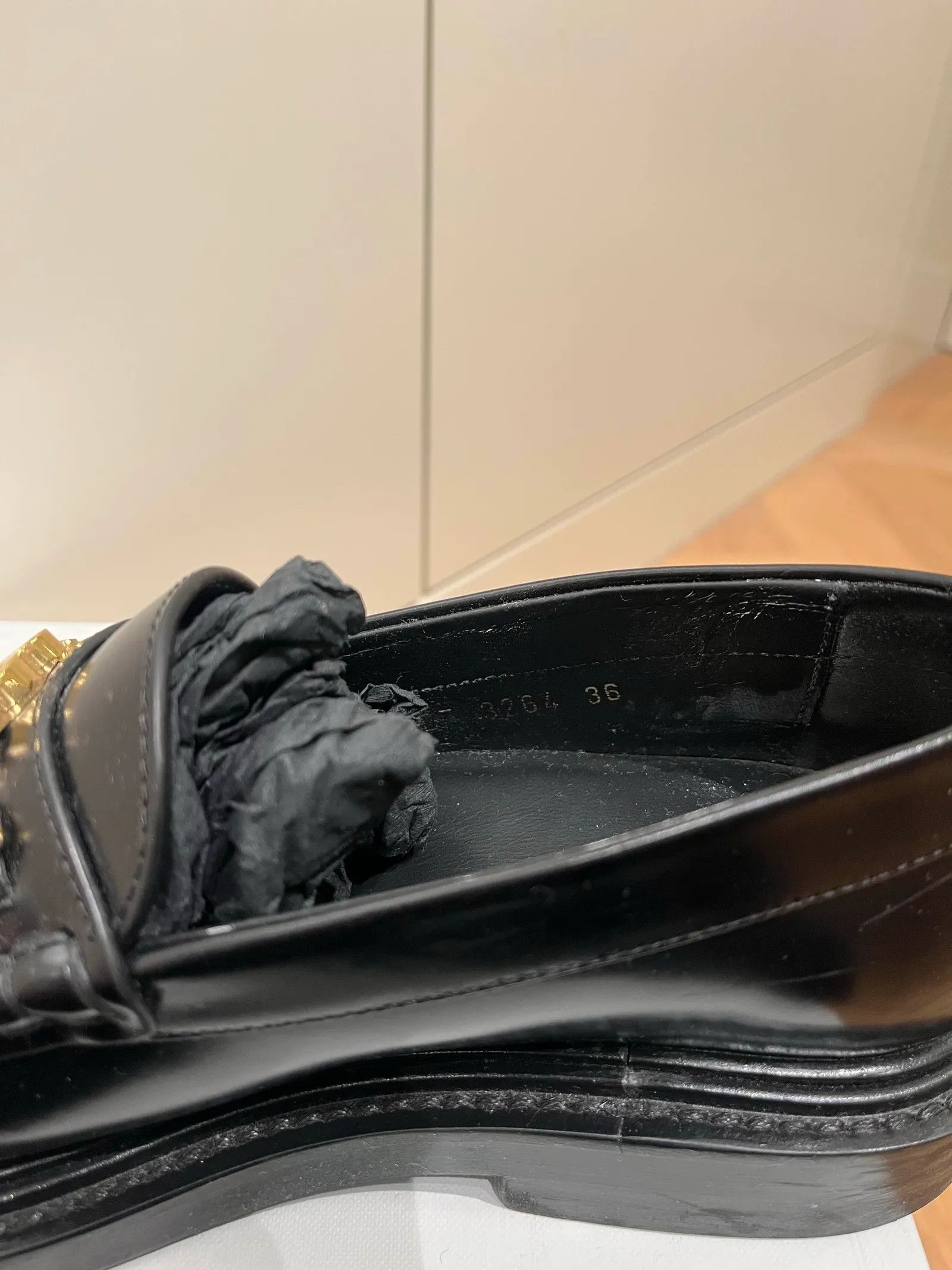 Celine Celine Polished bull Loafers Size US 6 / IT 36 - 3 Thumbnail