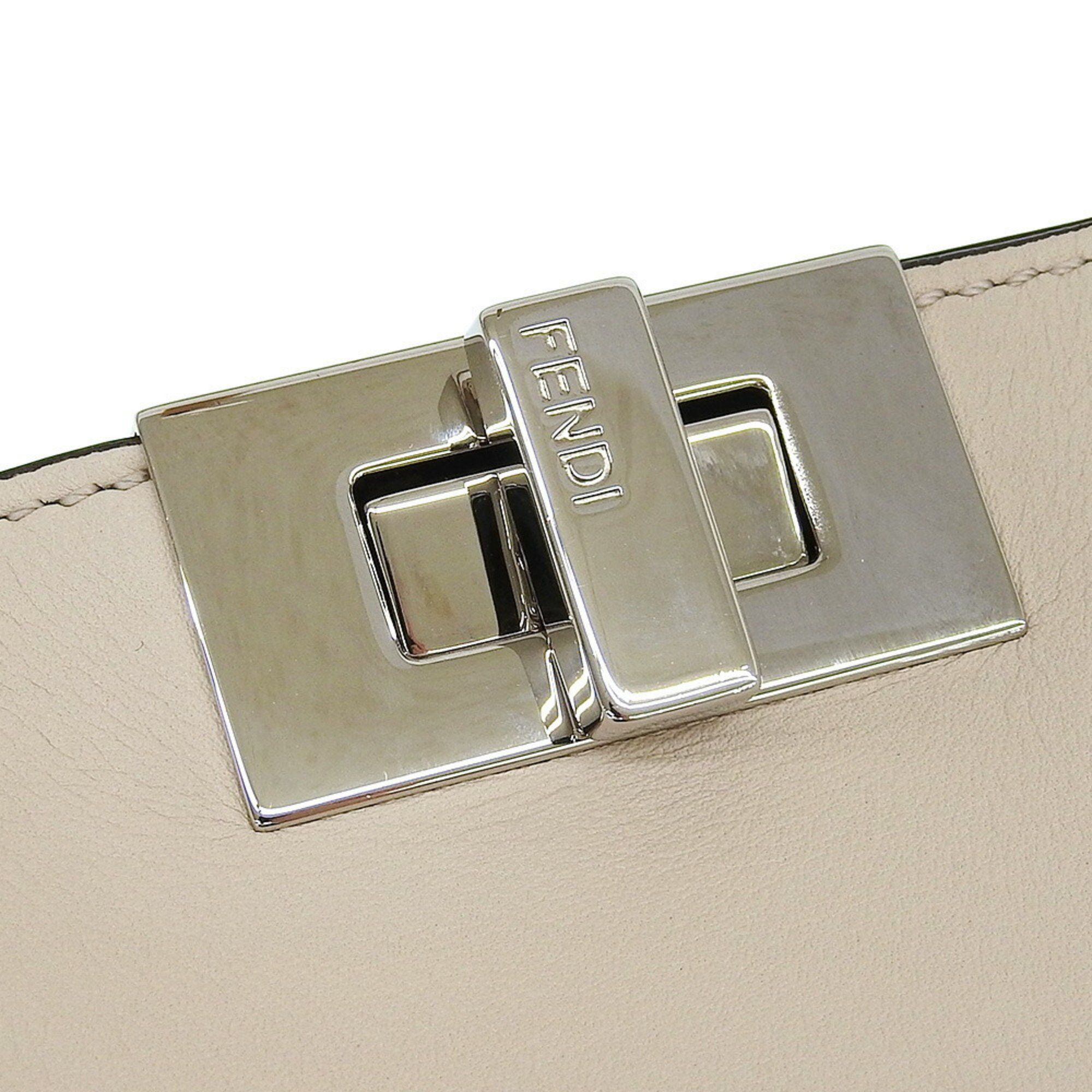Fendi FENDI Peekaboo Iconic Essential 8BN302 SMQ F11C9 Bag Leather Size ONE SIZE - 5 Thumbnail