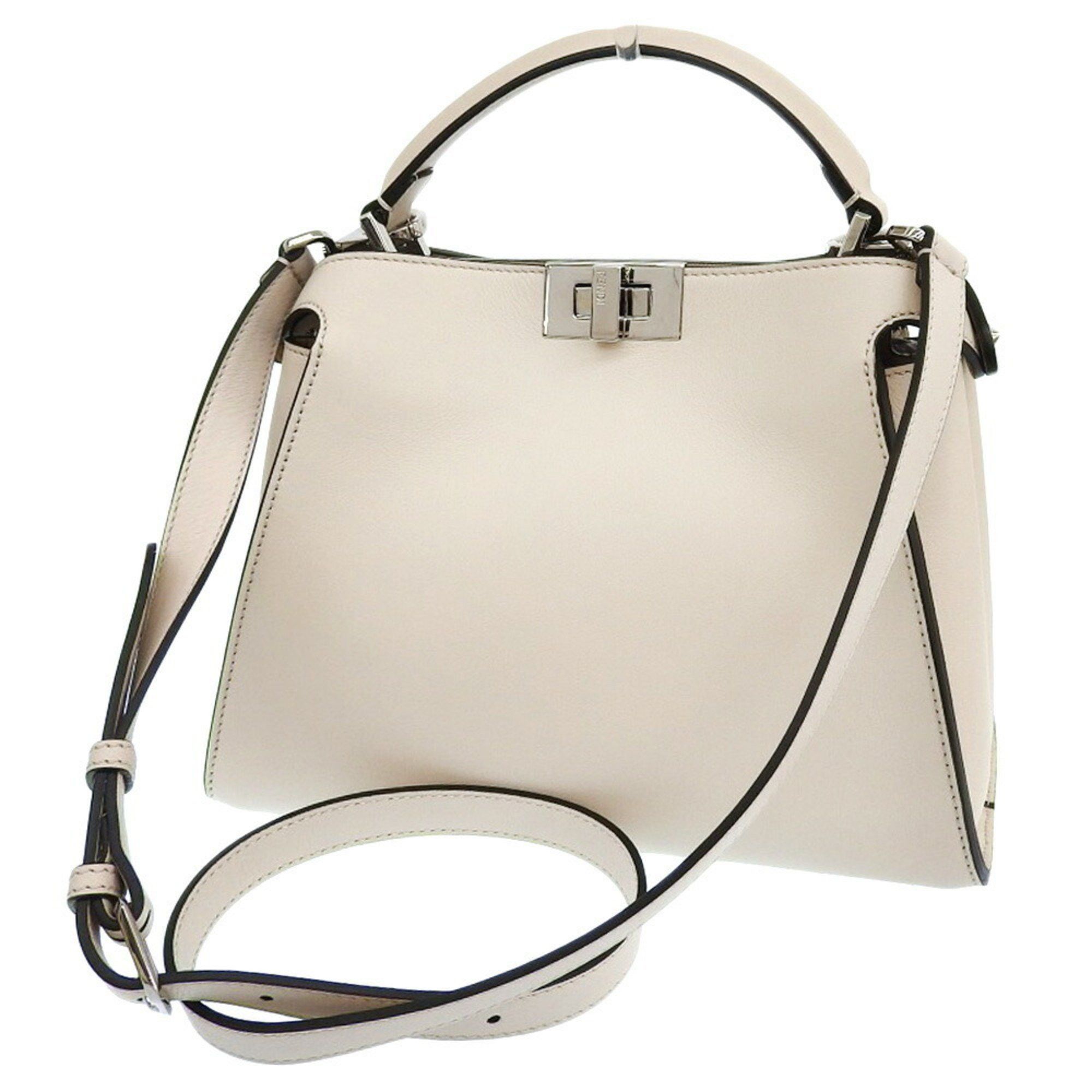 Fendi FENDI Peekaboo Iconic Essential 8BN302 SMQ F11C9 Bag Leather Size ONE SIZE - 2 Thumbnail