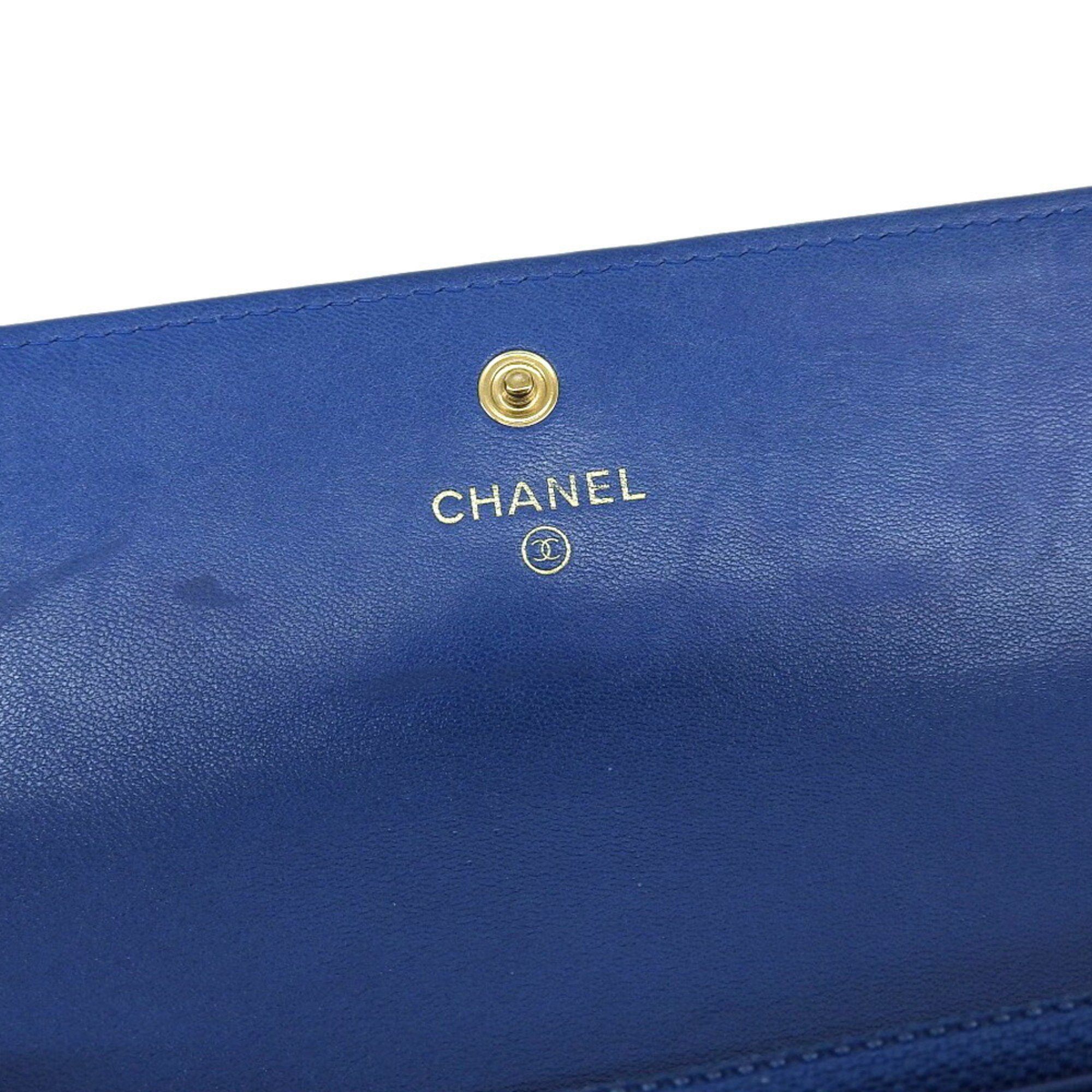 Chanel Chanel 19 Long Flap Wallet AP0955 with sticker 30 series long wallet Coco mark Size ONE SIZE - 9 Thumbnail