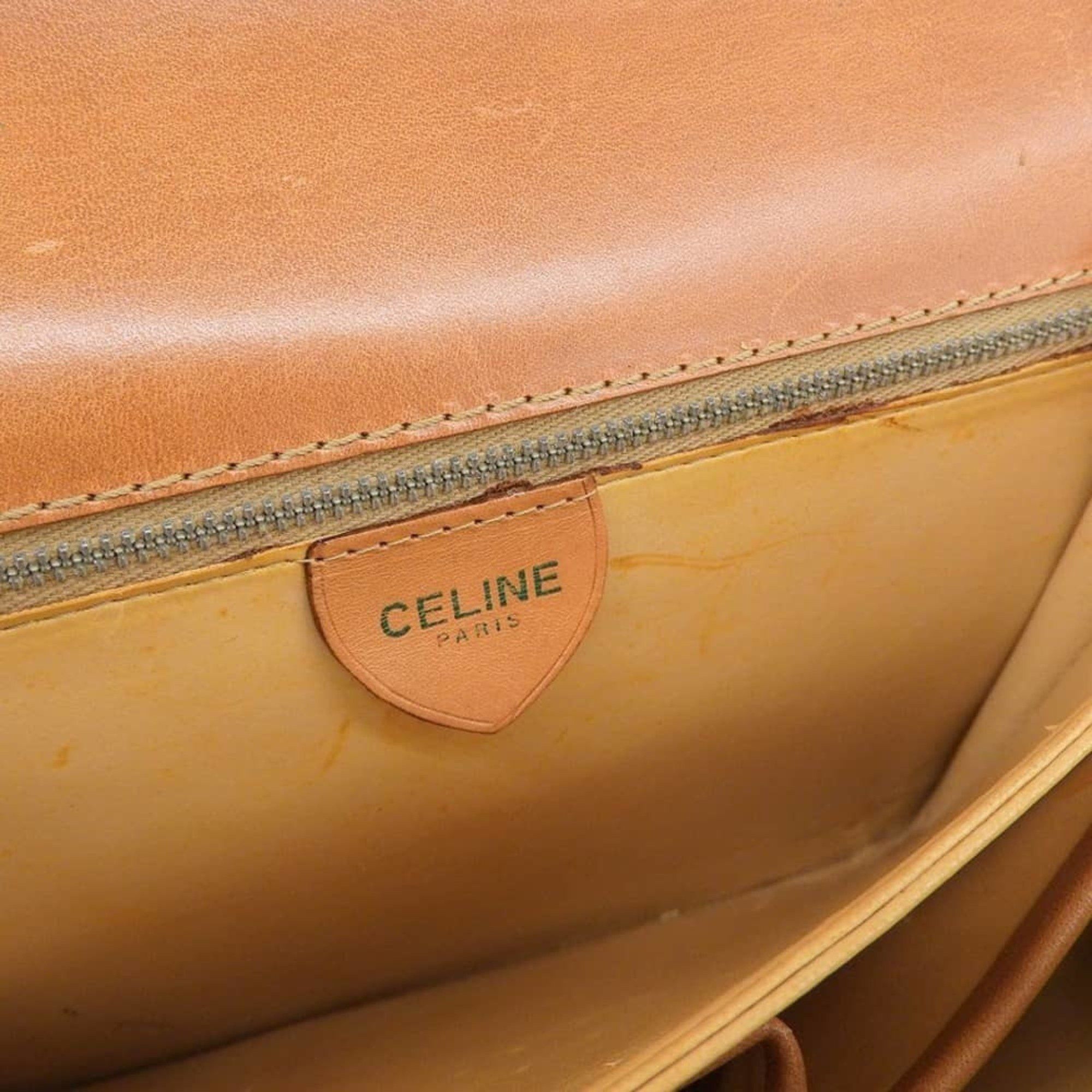 Celine CELINE Macadam shoulder bag F/09 beige with horse carriage hardware Size ONE SIZE - 10 Thumbnail