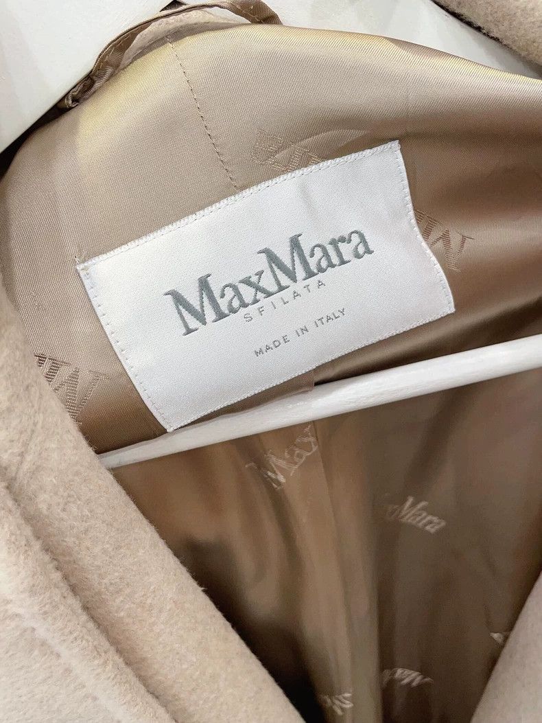 Vintage MaxMara Classic Camel Wool Coat -dmc Size US XS / EU 42 / 0 - 4 Thumbnail