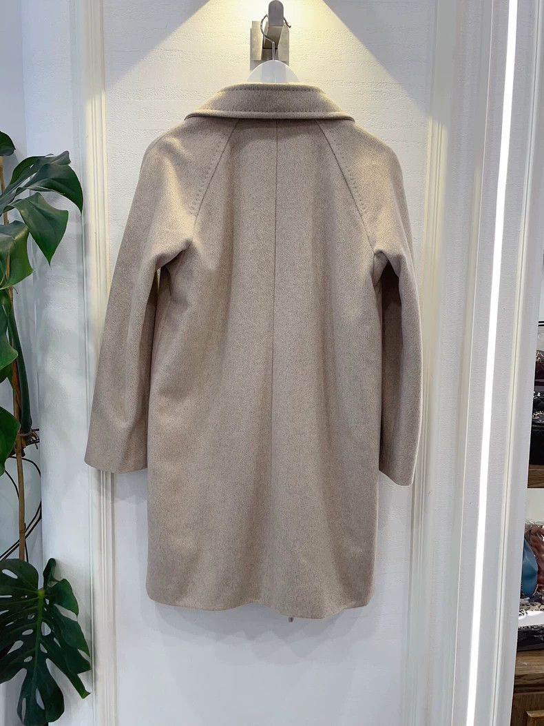 Vintage MaxMara Classic Camel Wool Coat -dmc Size US XS / EU 42 / 0 - 3 Thumbnail