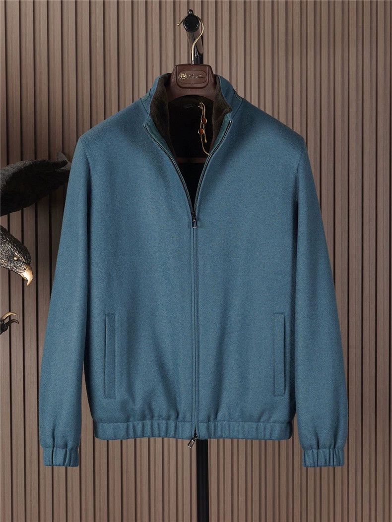 Loro Piana Loro Piana Bomber Shearling Jacket -dmc Size US M / EU 48-50 / 2 - 2 Thumbnail