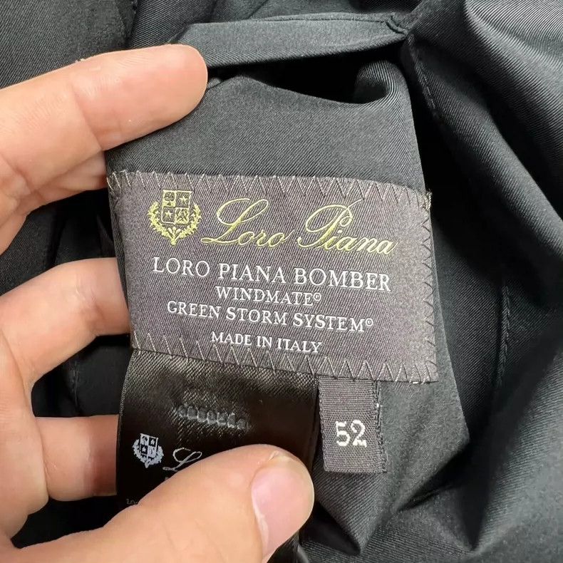 Loro Piana Loro Piano Reversible Cashmere Bomber Jacket -dmc Size US XL / EU 56 / 4 - 6 Thumbnail