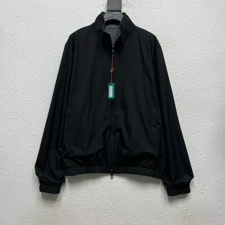 Loro Piana Loro Piano Reversible Cashmere Bomber Jacket -dmc Size US XL / EU 56 / 4 - 2 Thumbnail