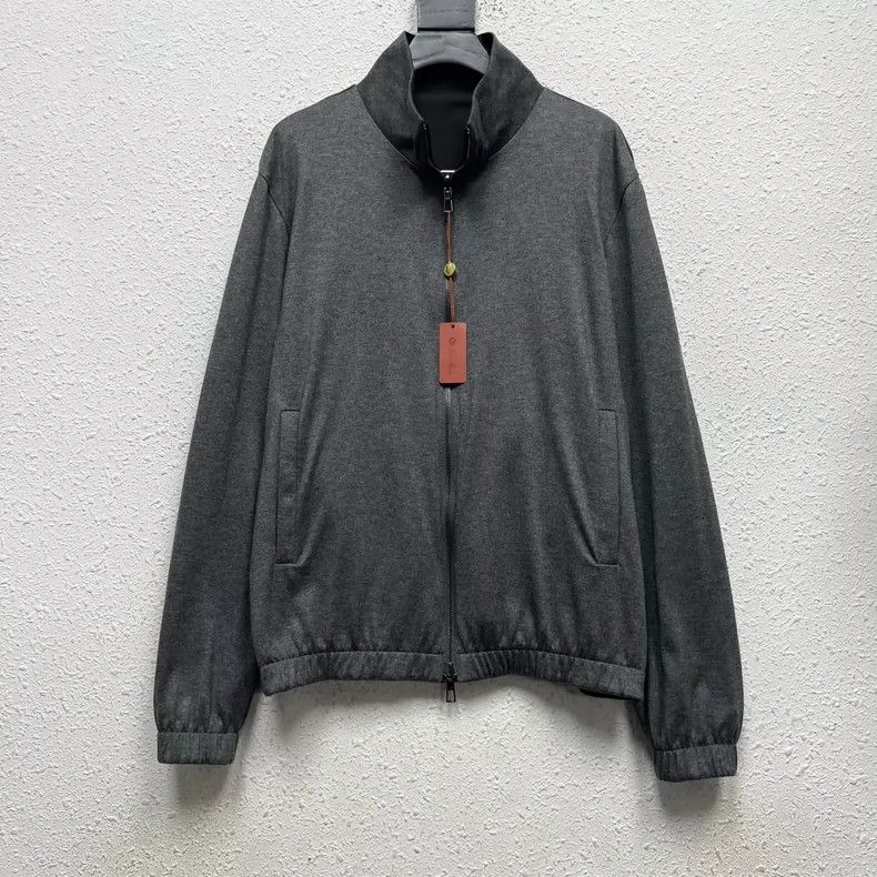Loro Piana Loro Piano Reversible Cashmere Bomber Jacket -dmc Size US XL / EU 56 / 4 - 3 Thumbnail