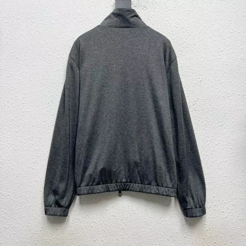 Loro Piana Loro Piano Reversible Cashmere Bomber Jacket -dmc Size US XL / EU 56 / 4 - 4 Thumbnail