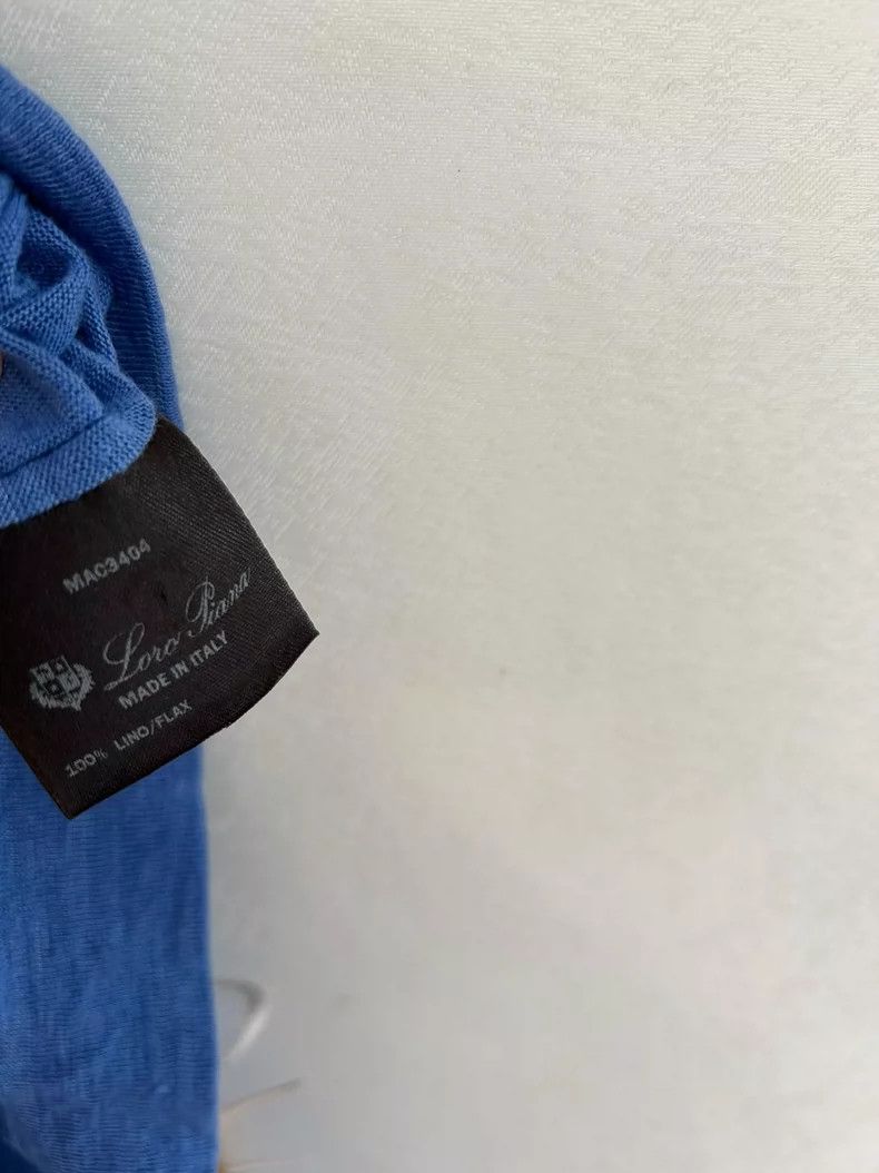 Loro Piana Loro Piana Striped Linen Knit Top -dmc Size US L / EU 52-54 / 3 - 8 Thumbnail