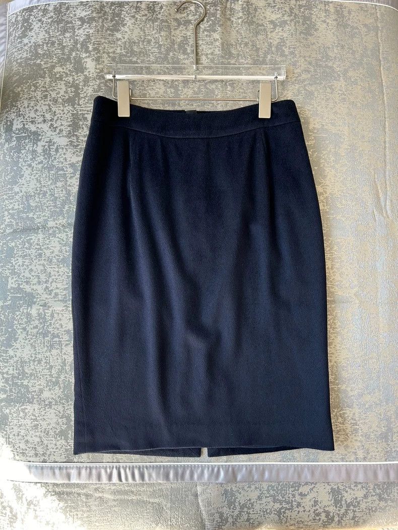 Vintage Loropiana Cashmere Knee-Length Skirt -dmc Size US 32 / EU 48 - 7 Thumbnail