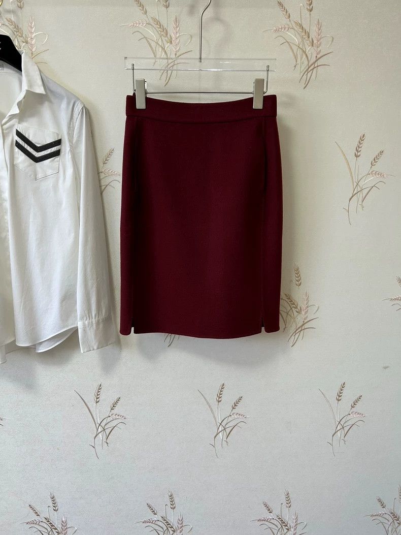 Vintage Loropiana Cashmere Knee-Length Skirt -dmc Size US 32 / EU 48 - 8 Thumbnail
