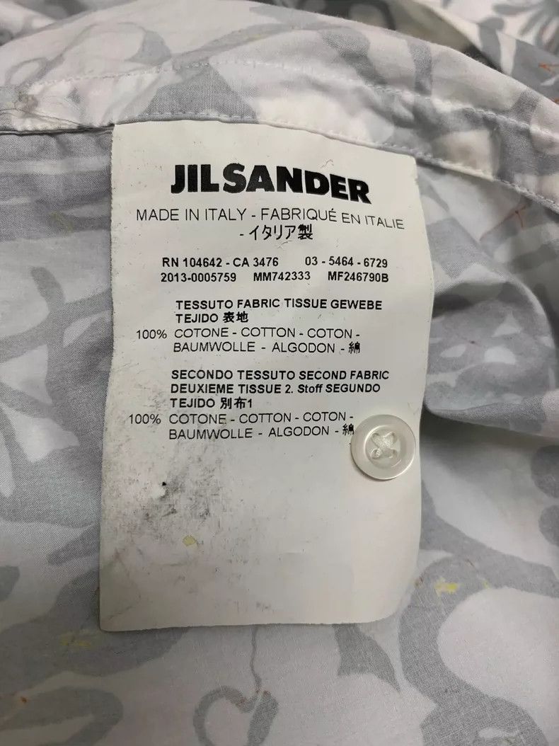 Jil Sander JIL SANDER SS13 Artist Collaboration Shirt -dmc Size US M / EU 48-50 / 2 - 3 Thumbnail