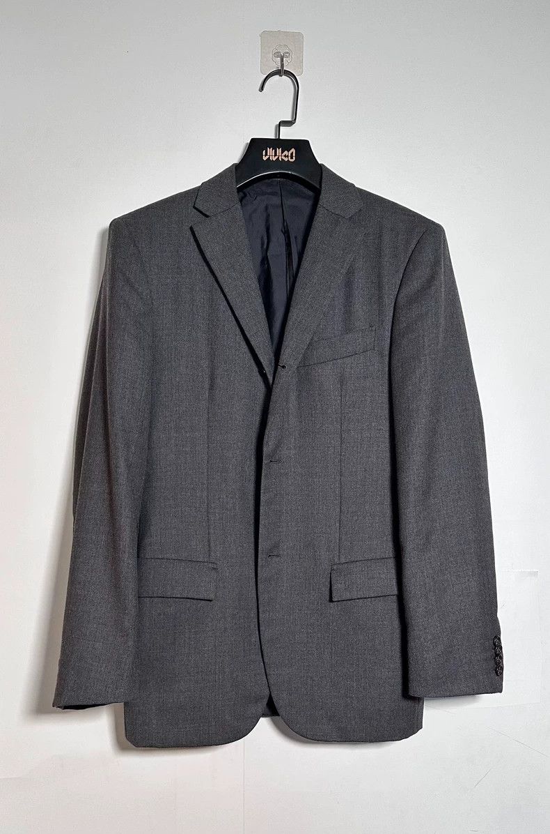 Jil Sander Jil Sander Grey Tailored Wool Blazer -dmc Size US L / EU 52-54 / 3 - 2 Thumbnail
