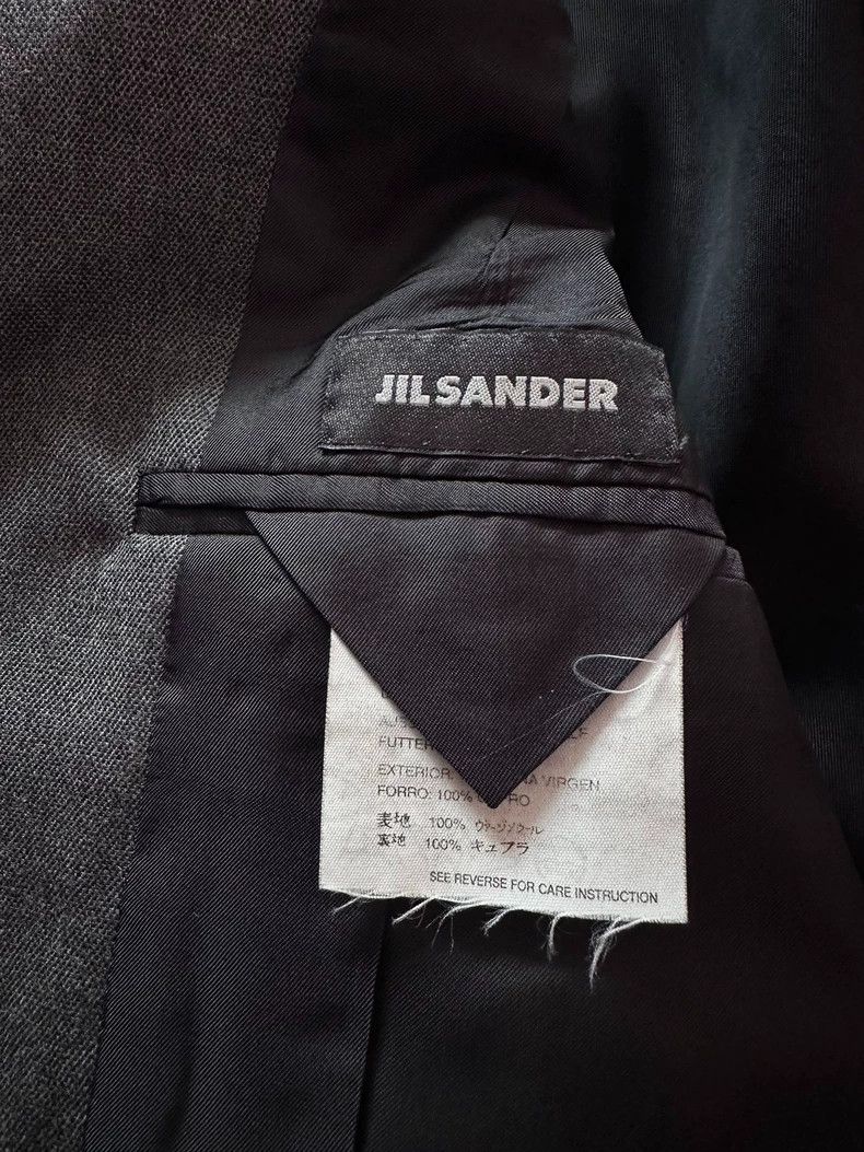 Jil Sander Jil Sander Grey Tailored Wool Blazer -dmc Size US L / EU 52-54 / 3 - 4 Thumbnail