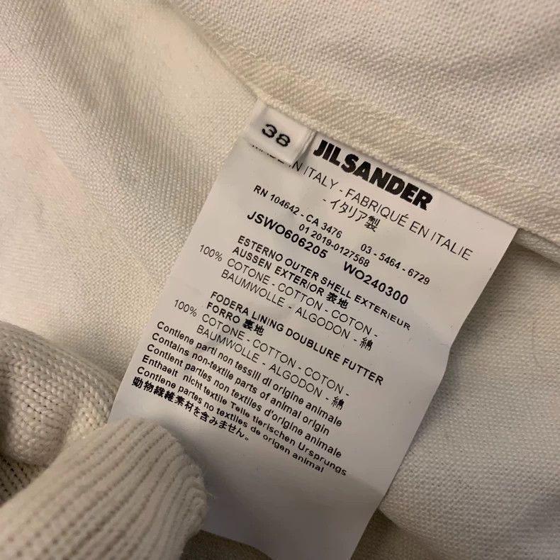 Jil Sander Jil Sander Runway White Button-Up Shirt -dmc Size US M / EU 48-50 / 2 - 5 Thumbnail
