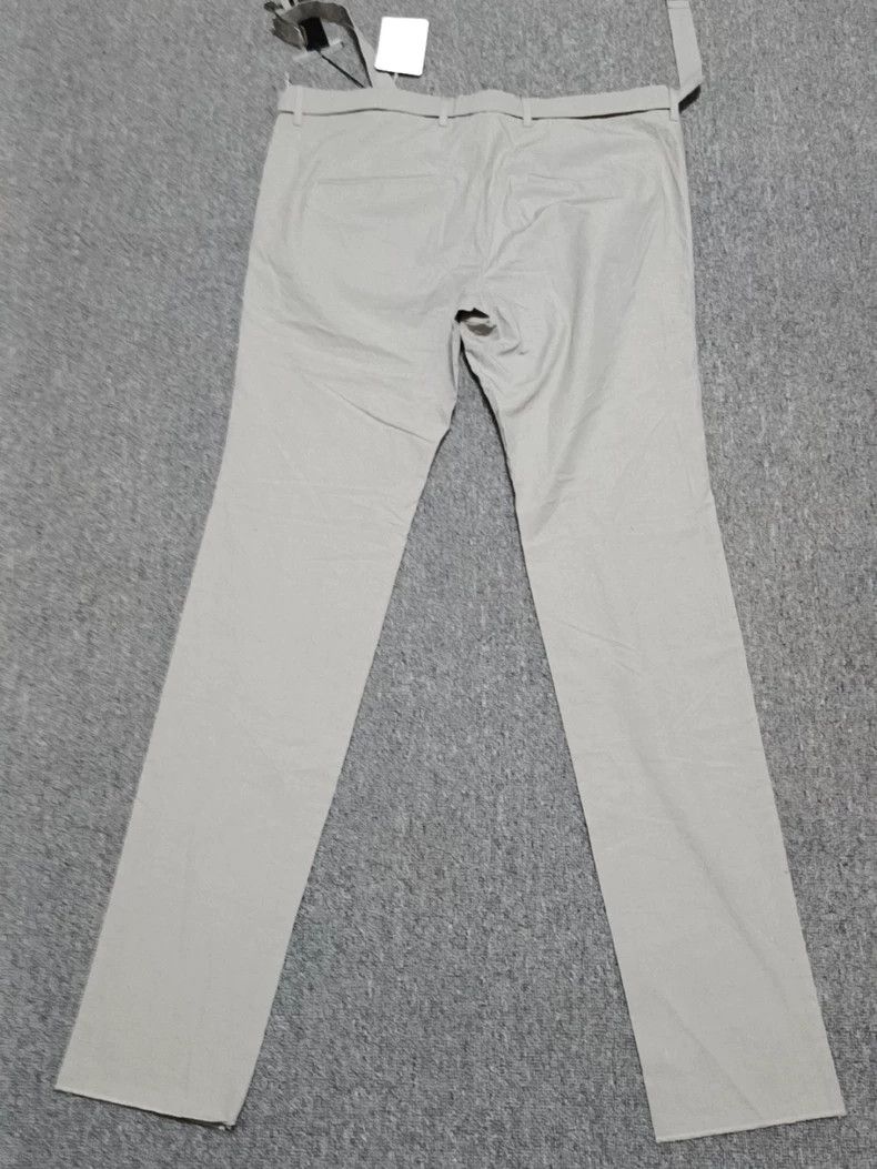 Jil Sander Jil Sander Gray Casual Pants with Belt -dmc Size US 34 / EU 50 - 3 Thumbnail