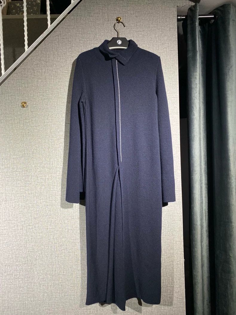 Jil Sander Jil Sander Wool Long Sleeve Coat Dress -dmc Size US XS / EU 42 / 0 - 2 Thumbnail