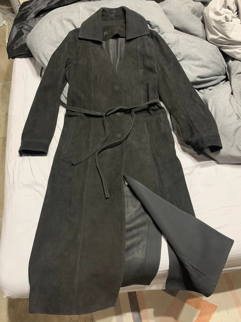 Jil Sander Jil Sander Runway Leather Trench Coat -dmc Size US M / EU 48-50 / 2 - 2 Thumbnail
