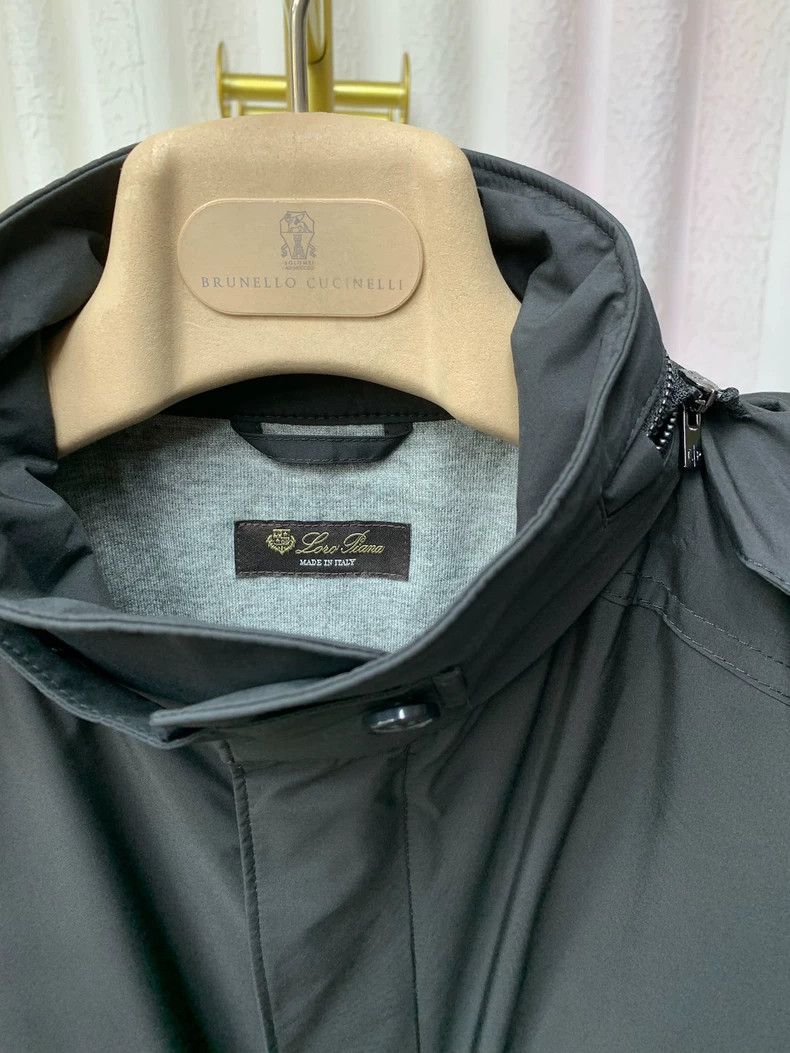 Ermenegildo Zegna Loro Piana Traveler Series cashmere lining windbreaker coat -dmc Size US L / EU 52-54 / 3 - 4 Thumbnail