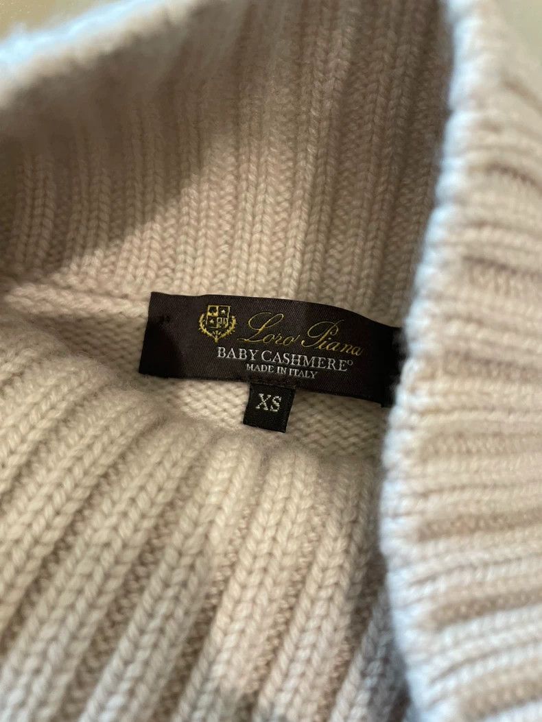 Ermenegildo Zegna Loro Piana Baby Cashmere Turtleneck Sweater -dmc Size US XS / EU 42 / 0 - 6 Thumbnail