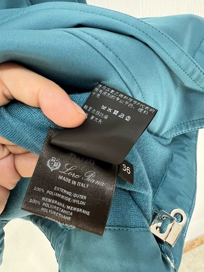 Ermenegildo Zegna Loro Piana Blue Windproof Hooded Jacket -dmc Size US M / EU 48-50 / 2 - 5 Thumbnail