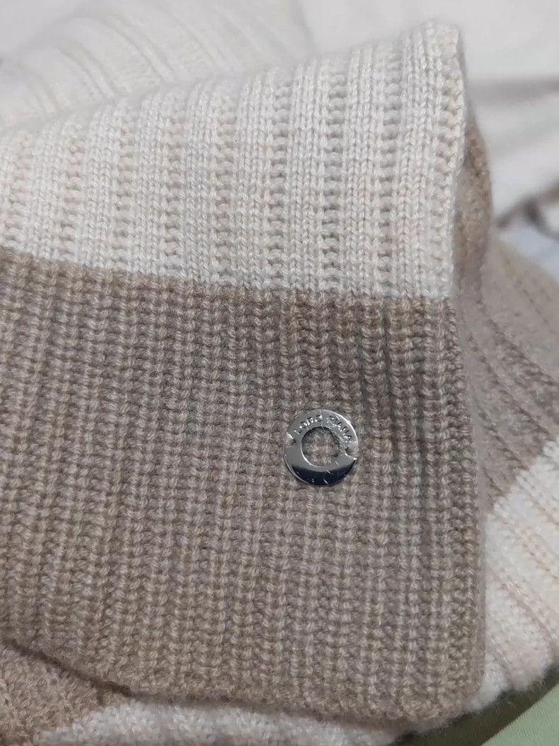 Vintage Loro Piana Striped Cashmere Turtleneck Sweater -dmc Size US L / EU 52-54 / 3 - 5 Thumbnail