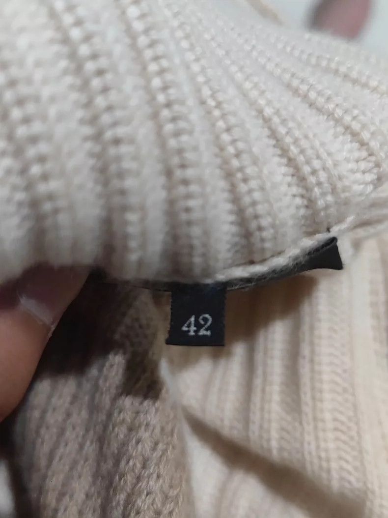 Vintage Loro Piana Striped Cashmere Turtleneck Sweater -dmc Size US L / EU 52-54 / 3 - 4 Thumbnail