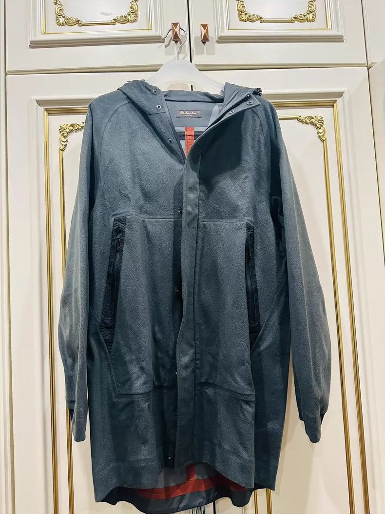 Loro Piana Loro Piana 100% Cashmere Hooded Coat -dmc Size US S / EU 44-46 / 1 - 2 Thumbnail