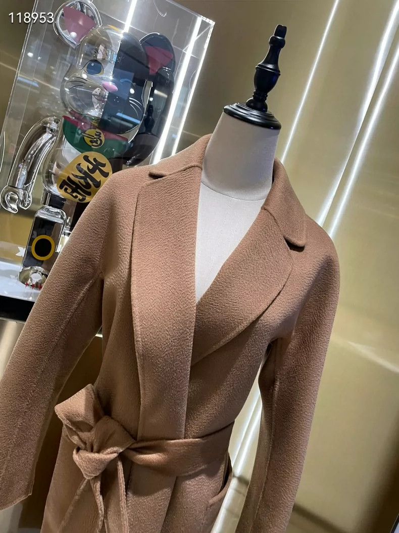 Max Mara Maxmara Wool Cashmere Robe Coat -dmc Size US XS / EU 42 / 0 - 4 Thumbnail