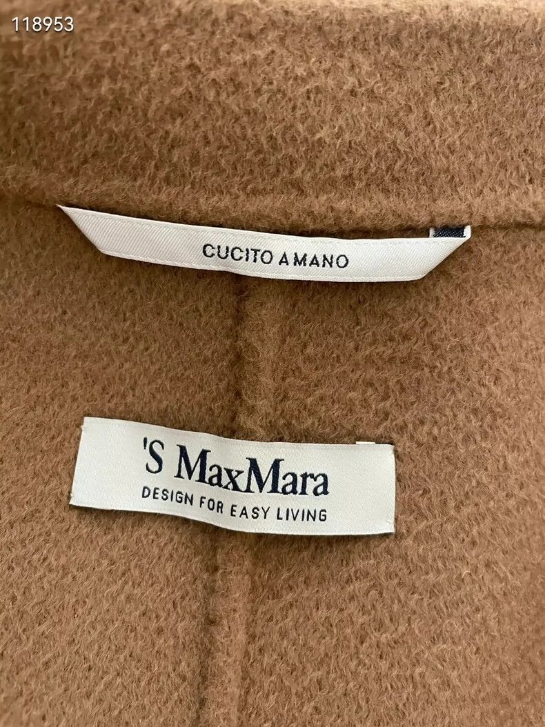 Max Mara Maxmara Wool Cashmere Robe Coat -dmc Size US XS / EU 42 / 0 - 5 Thumbnail