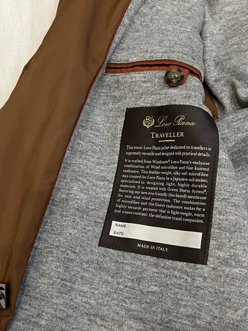 Loro Piana Loro Piana Traveller Classic Jacket -dmc Size US XL / EU 56 / 4 - 7 Thumbnail