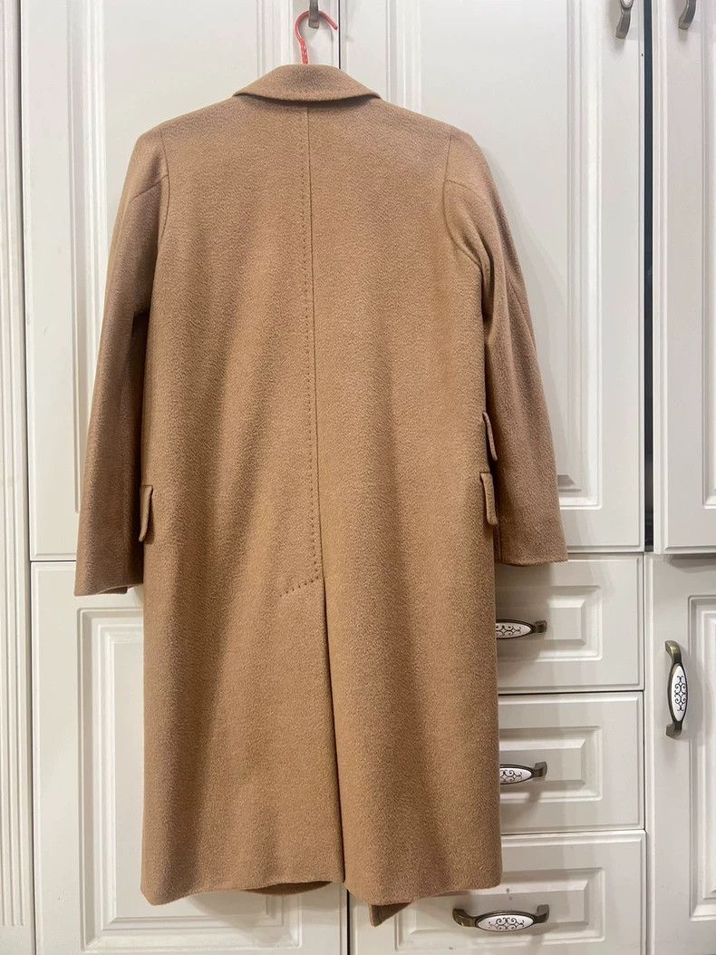 Max Mara MaxMara Camel Double-Breasted Coat -dmc Size US M / EU 48-50 / 2 - 3 Thumbnail