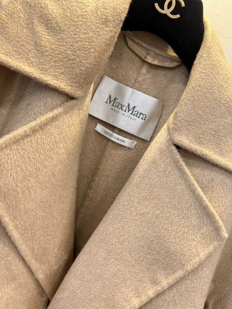 Max Mara MaxMara Agar Camel Two-Piece Coat -dmc Size US S / EU 44-46 / 1 - 4 Thumbnail
