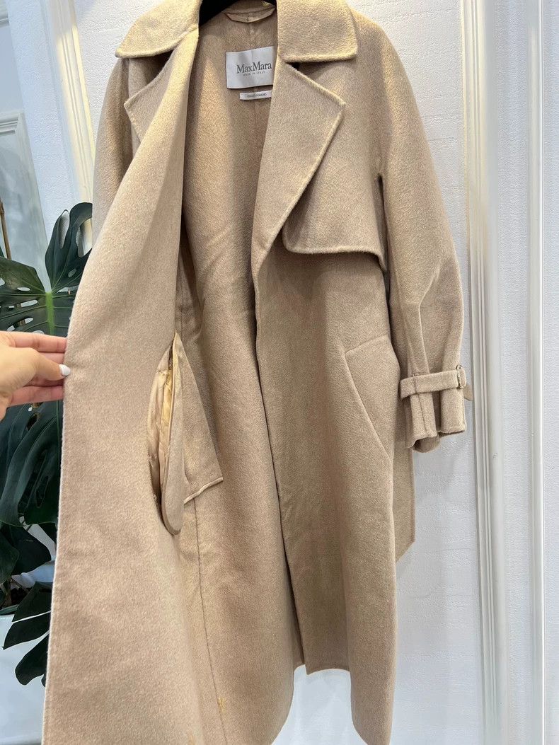 Max Mara MaxMara Agar Camel Two-Piece Coat -dmc Size US S / EU 44-46 / 1 - 5 Thumbnail