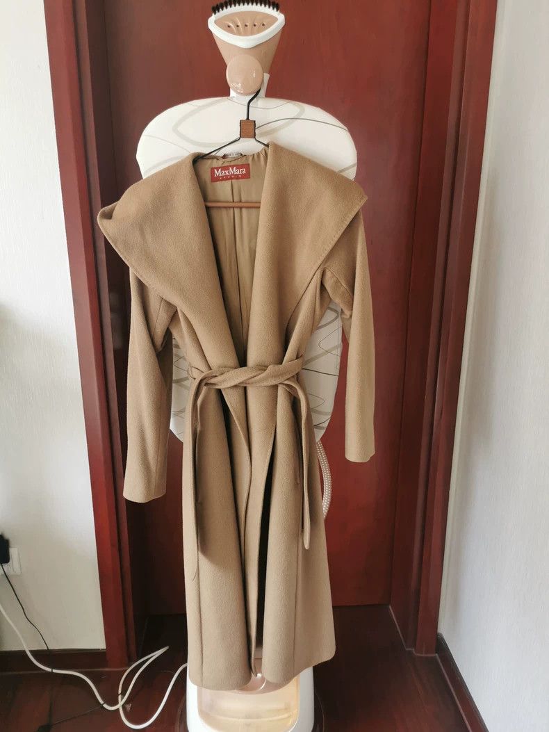 Max Mara MaxMara Studio Cashmere Camel Coat -dmc Size US S / EU 44-46 / 1 - 3 Thumbnail