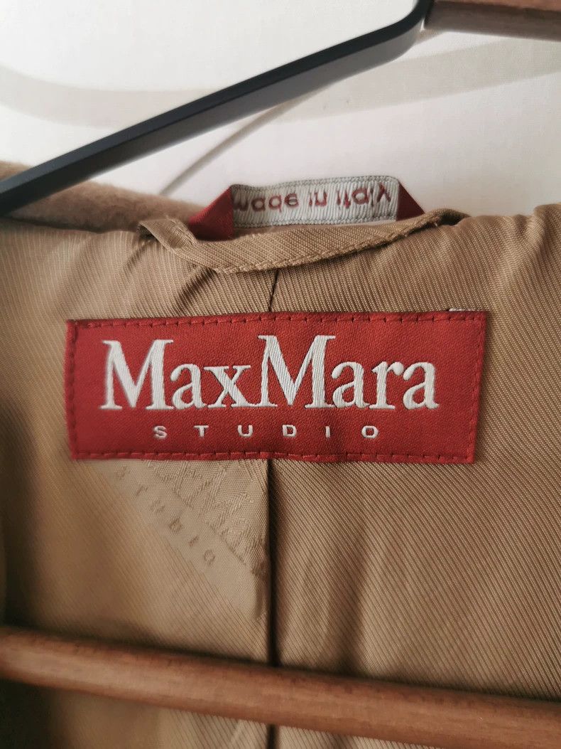 Max Mara MaxMara Studio Cashmere Camel Coat -dmc Size US S / EU 44-46 / 1 - 4 Thumbnail