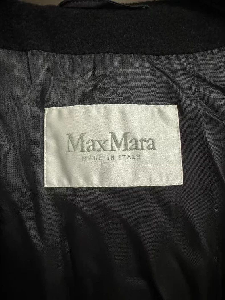 Max Mara Maxmara Black Cashmere Hooded Coat -dmc Size US M / EU 48-50 / 2 - 4 Thumbnail