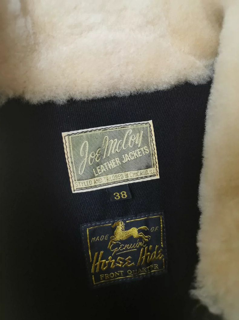 The Real McCoy's The Real McCoy Shearling Leather Jacket -dmc Size US M / EU 48-50 / 2 - 4 Thumbnail