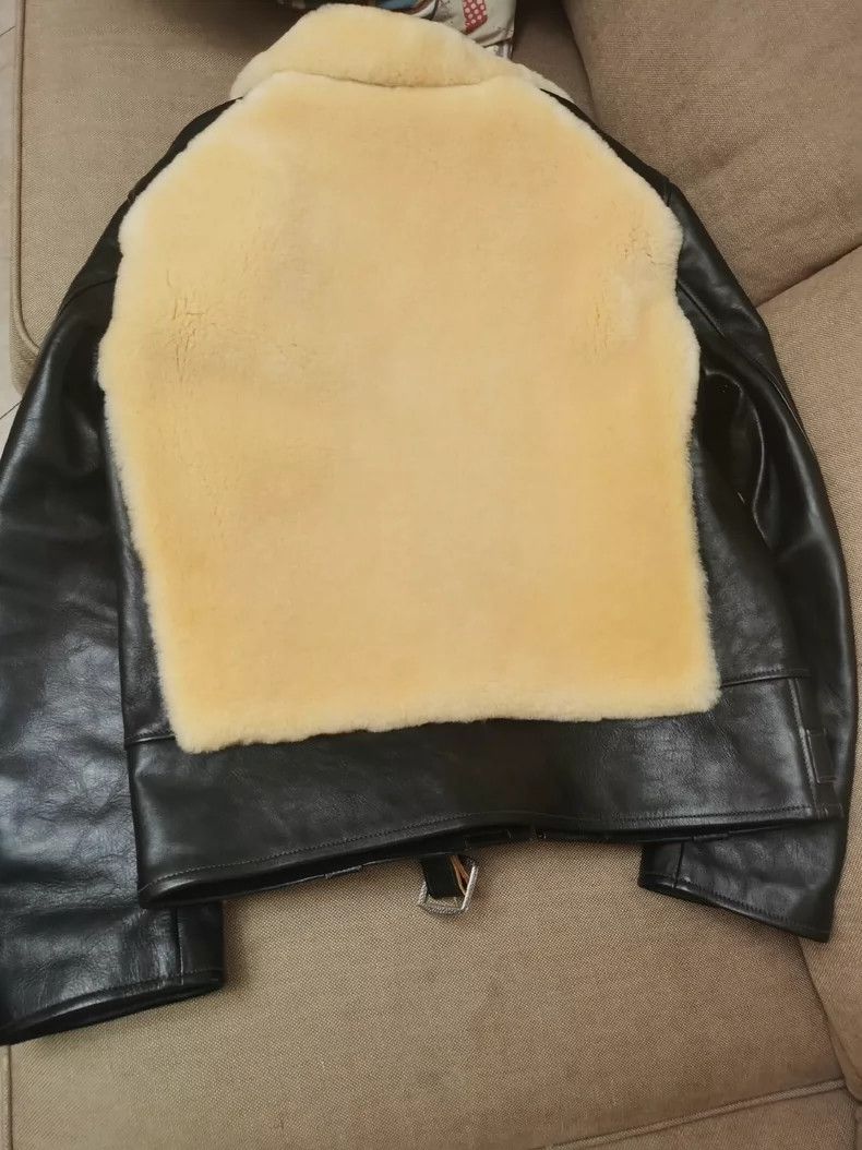 The Real McCoy's The Real McCoy Shearling Leather Jacket -dmc Size US M / EU 48-50 / 2 - 3 Thumbnail