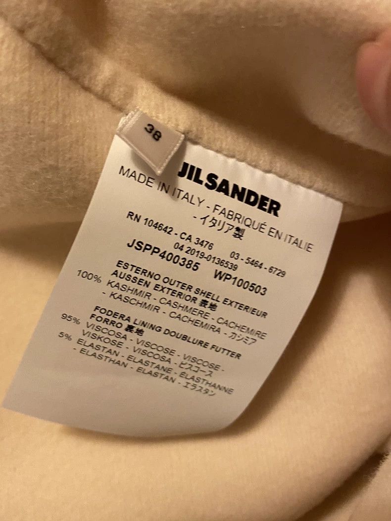 Jil Sander Jil Sander Cashmere Loose Fit Coat -dmc Size US M / EU 48-50 / 2 - 3 Thumbnail